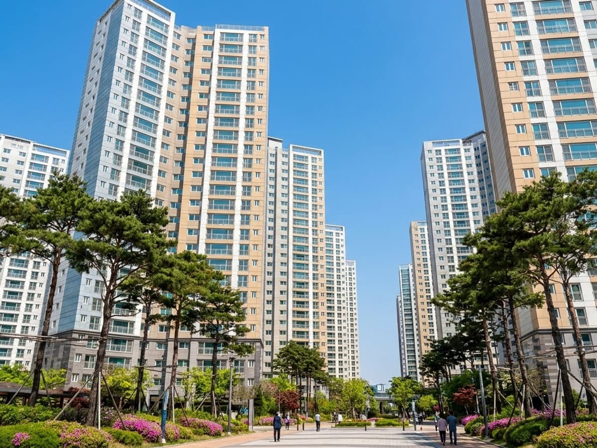 인천 중구 대표 주거 유형 — 고층 대단지 아파트
